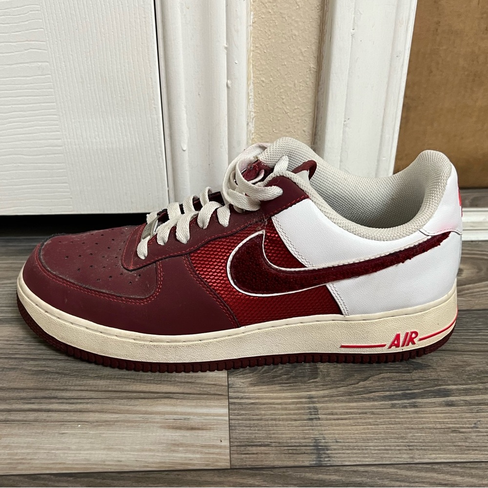 Nike Air Force 1 Low Varsity - Burgundy